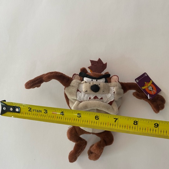 Looney Tunes Tasmanian devil stuffed plush toy - Picture 7 of 7
